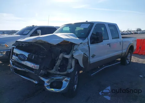 2014 Ford F-250 Lariat z USA, uszkodzony, nr VIN 1FT7W2BT7EEA72050